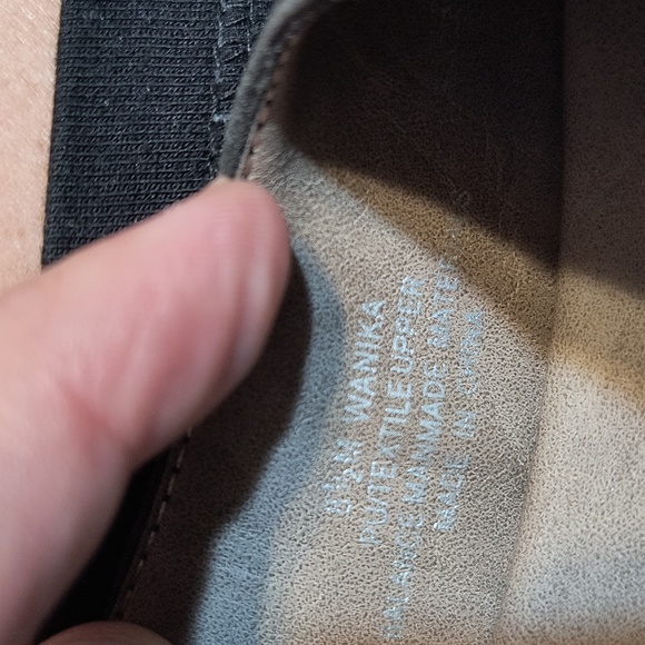 Hocus Pocus low black suedey wedges in great shape - Picture 5 of 5